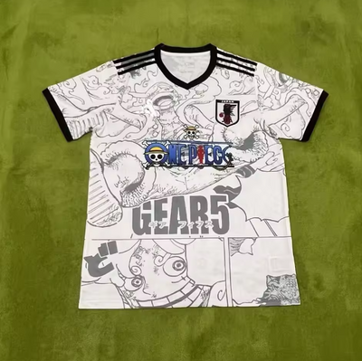 Latest One Piece Japanese Football Jersey – Special Edition Luffy Fan Jersey! ⚽🏴‍☠️