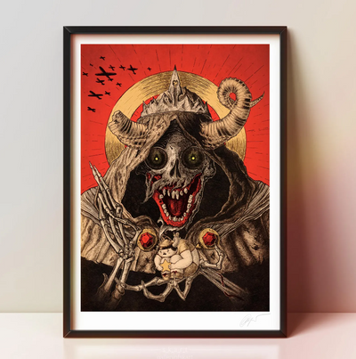 The Lich Highly Detailed Color Art Print