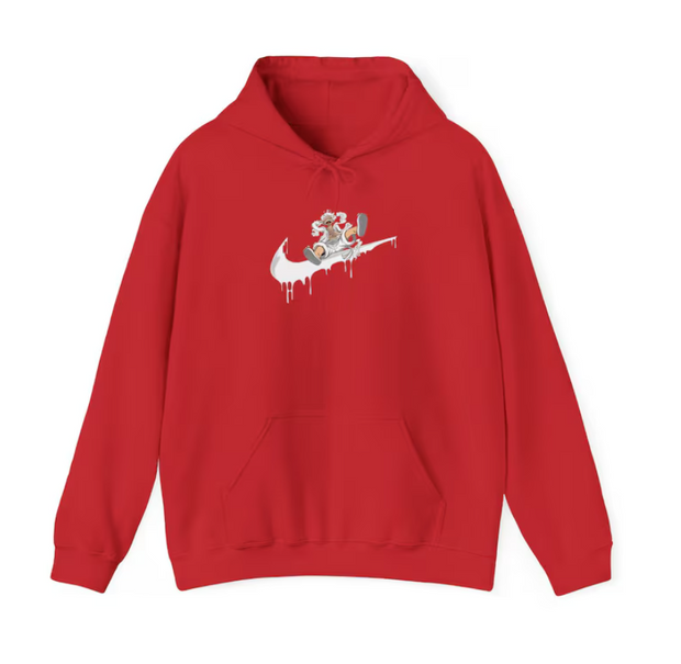 Luffy Gear 5 Hoodie - One Piece Merch for Anime