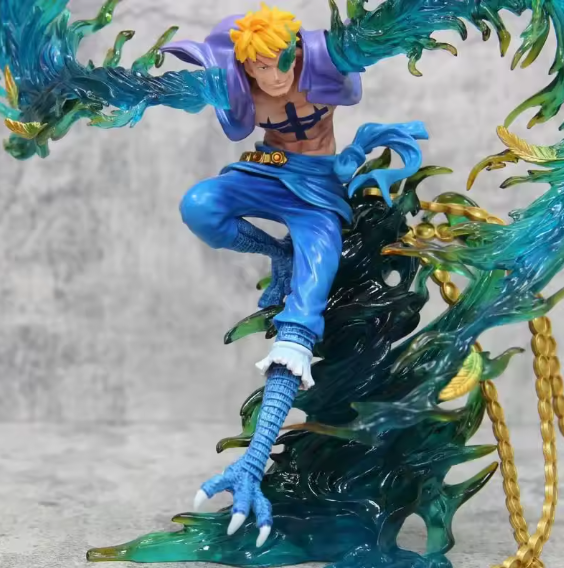 33cm One Piece Marco the Phoenix Action Figure